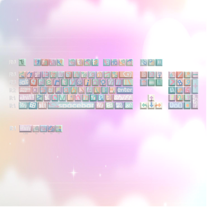 Pastell-Chaos-Set von MARI._.OFFICE