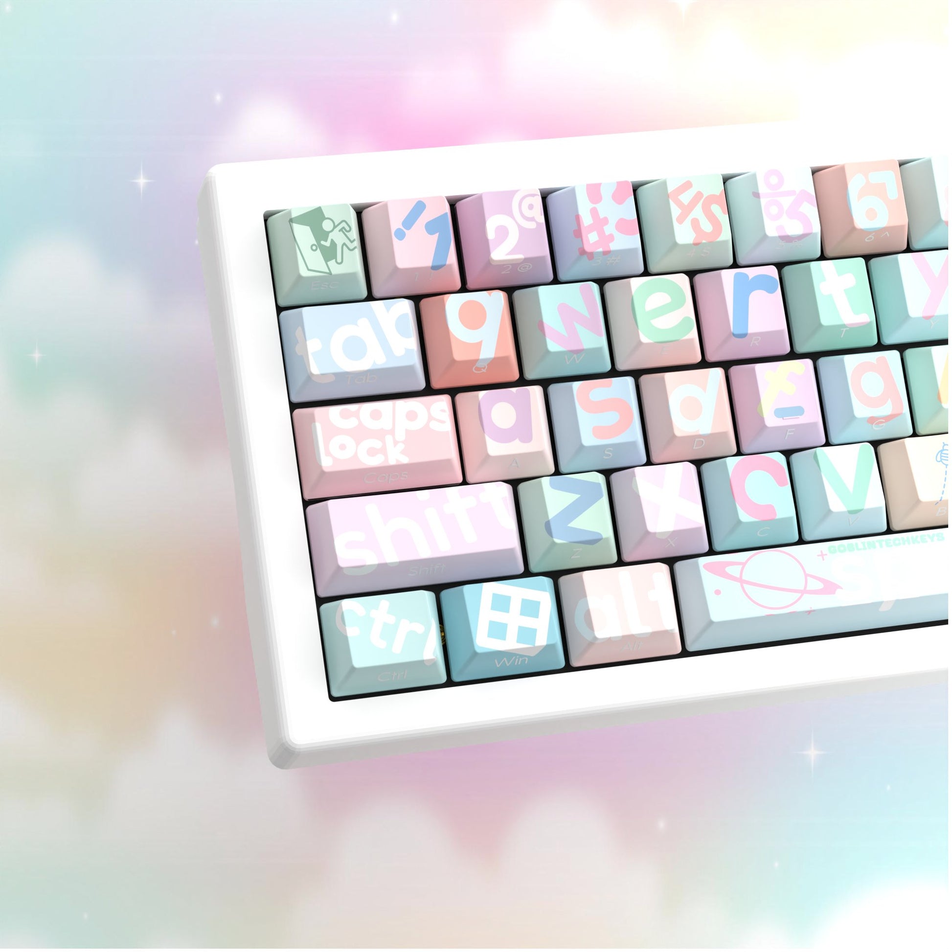 Pastel Chaos goblin - colabs set by MARI._.OFFICE - Goblintechkeys